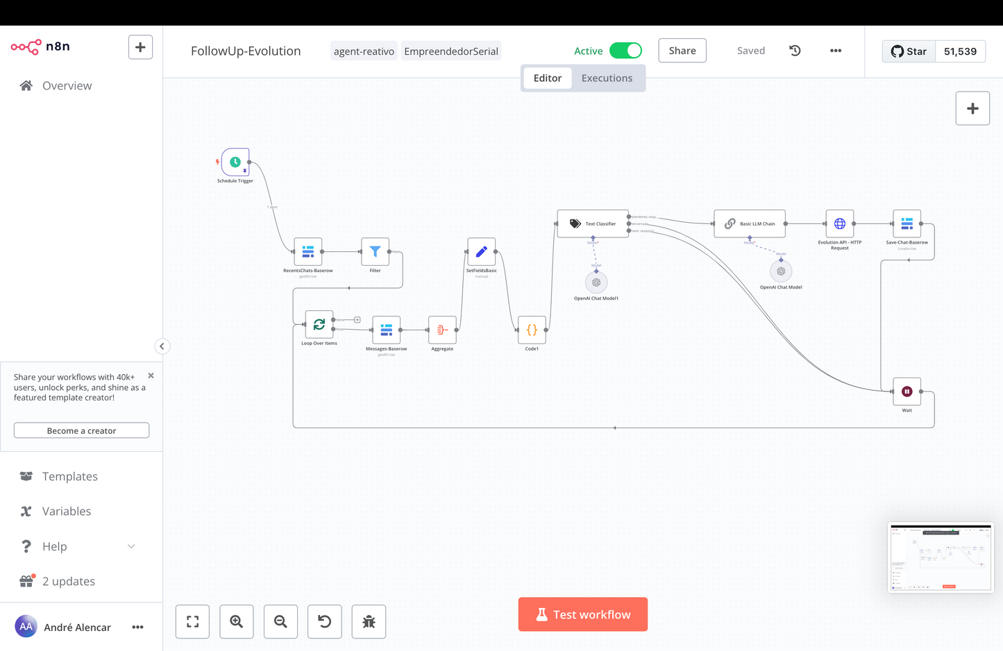Fluxo Chatbot Delivery - Dify.ai com Google Maps, n8n e ElenvenLabs