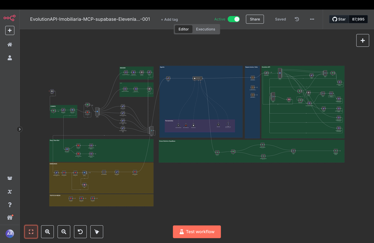 Fluxo n8n: Automação de SDR para Imobiliárias com RAG da OpenAI e MCP