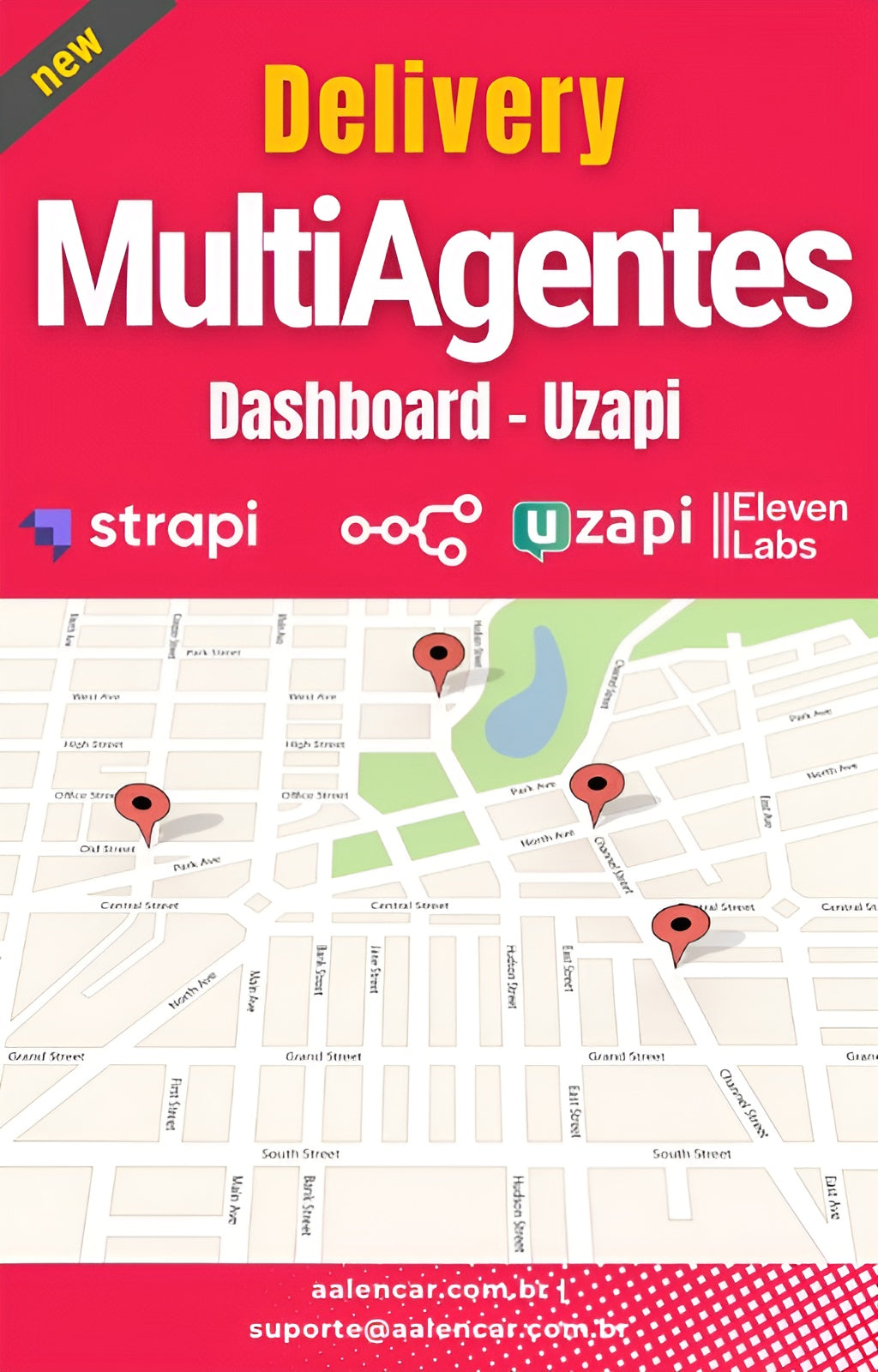 Fluxo n8n - Chatbot Delivery com Multi-Agents, Catálogo e Memória Cache com Uzapi