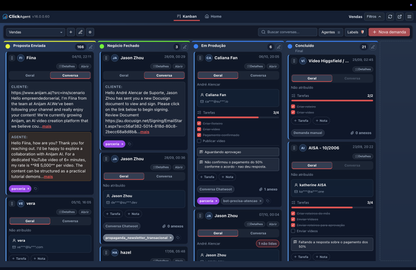 Kanban V3 Profissional para Chatwoot WebApp