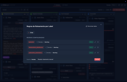 Kanban V3 Profissional para Chatwoot WebApp