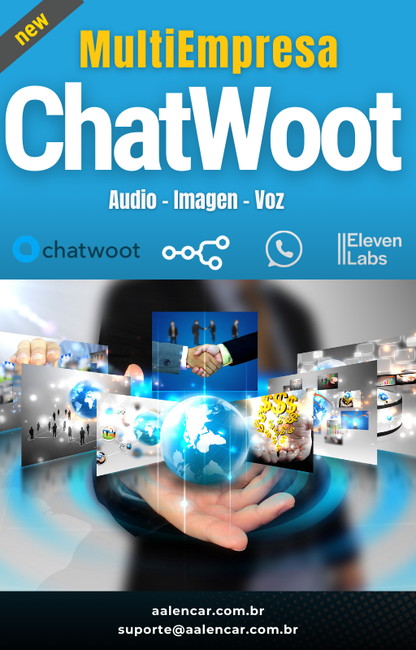 🧠 Fluxo n8n - Chatwoot Multiempresa com GPT- e  EvolutionAPI e n8n