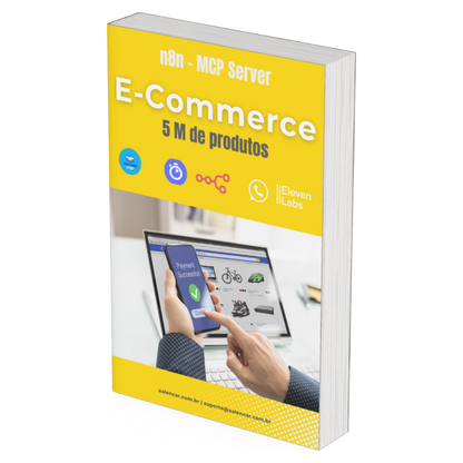 🧠 Fluxo n8n – Agente de IA para E-commerce com IA, MCP, Multiagente, Superfrete e Mercado Pago PIX