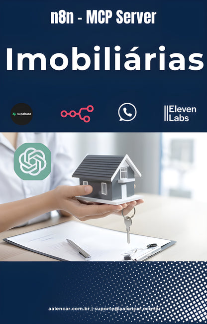 Fluxo n8n: Automação de SDR para Imobiliárias com RAG da OpenAI e MCP