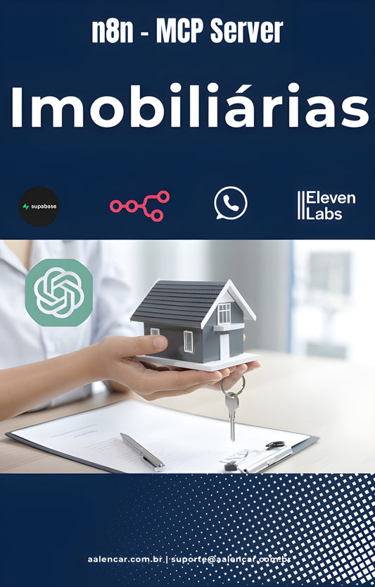 Fluxo n8n: Automação de SDR para Imobiliárias com RAG da OpenAI e MCP